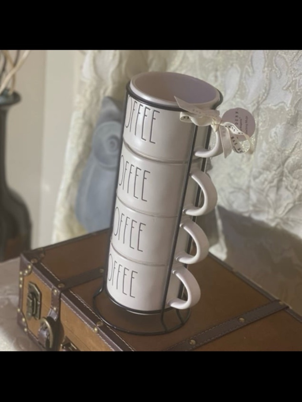 ⚡️Rae Dunn "COFFEE" Stackable Mugs - Picture 4 of 4